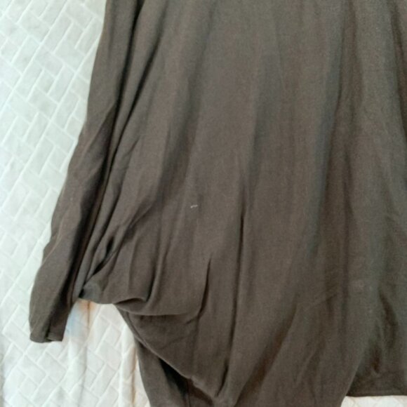 Ann Taylor Womens M Cardigan Sweater Brown Silk Cashmere Blend Lightweight - Picture 15 of 16